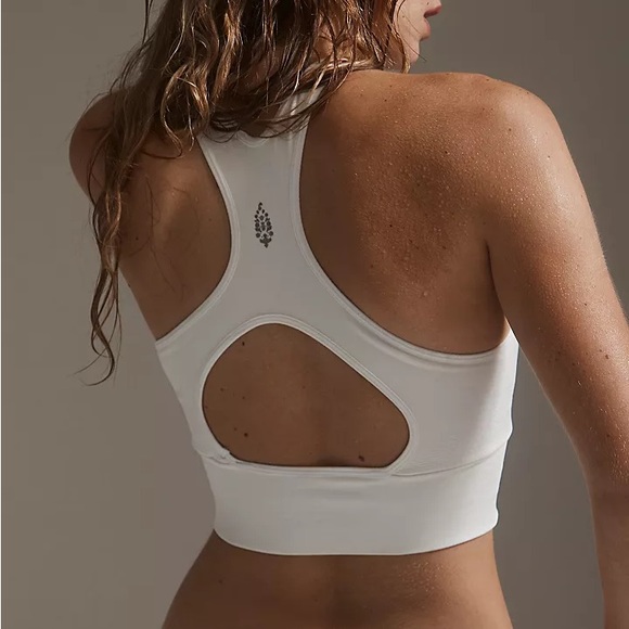 03. FP Movement by Free People - Every Single Time Bra White NTW - Picture 4 of 11
